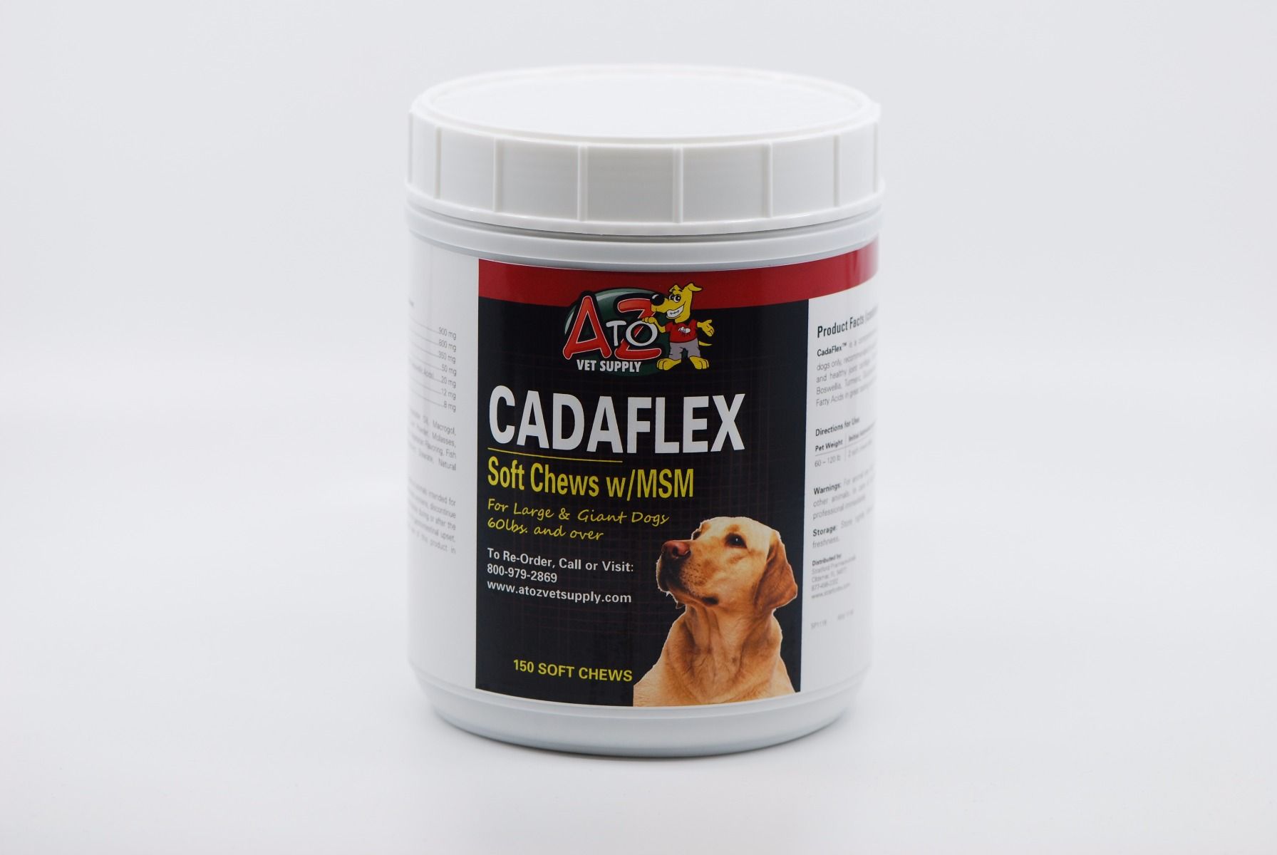 Cadaflex soft store chews with msm