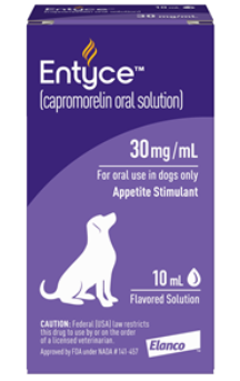 Entyce Capromorelin Oral Solution Appetite Stimulant for Dogs