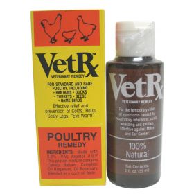 VetRx Veterinary Remedy for Poultry 2oz 12ct