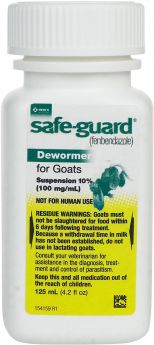 Safe-Guard Dewormer Suspension for Beef & Dairy Cattle & Goats
