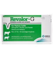 Revalor-G (Trenbolone Acetate and Estradiol) Implant for Pasture Cattle, 100 Count