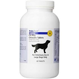 Canine F.A./Plus Chewable Tablets For Large Dogs