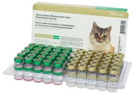Nobivac Feline 1-HCP + FeLV (Eclipse 3+FELV) - 25x1 Doses 