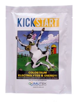 Kick Start Dried First Colostrum + Electrolytes and Energy 100gm 12ct