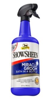 Absorbine ShowSheen Miracle Groom Bath in a Bottle Spray