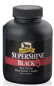 Absorbine SuperShine Hoof Polish Black 8oz