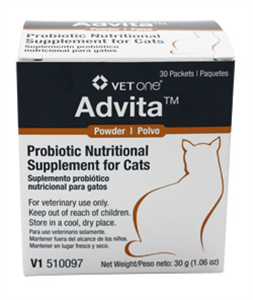 Advita Probiotic Powder Nutritional Supplement for Cats 1gm