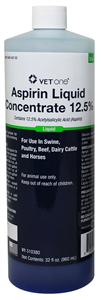 Aspirin Liquid Concentrate 12.5% 32oz