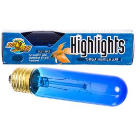 ZooMed Highlights 15W Tubular Blue Bulb