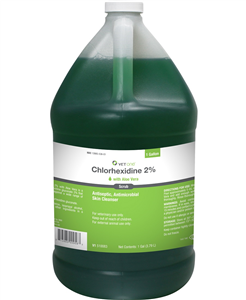 Chlorhexidine 2% Scrub with Aloe Vera Gallon