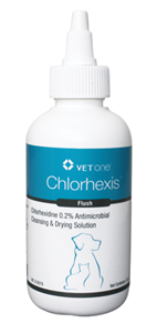 Chlorhexis Flush Antimicrobial Cleansing & Drying Solution