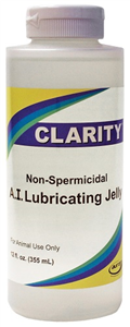 Clarity Non-Spermicidial Artificial Insemination Lubricating Jelly