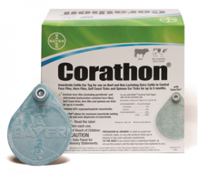 Corathon Insecticide Cattle Ear Tag Blue 20ct