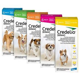 Credelio Tablets for Dogs & Puppies 6 Month 10ct