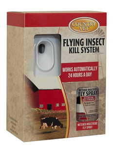 Country Vet Automatic Flying Insect Control System