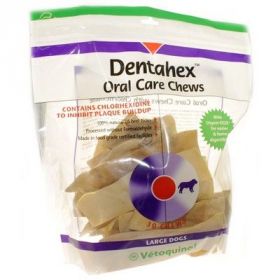 Dentahex Oral Care Chews for Dogs 