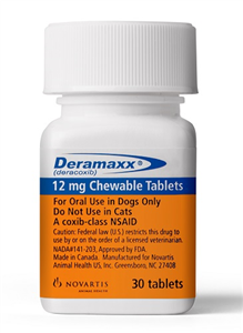 Deramaxx (Deracoxib) Chewable Tabs for Dogs 30ct 