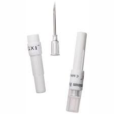 Ideal Instruments 16 G x 1 " Needle - Aluminum Hub  5 pk