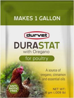 DuraStat with Oregano for Poultry 4gm 40ct