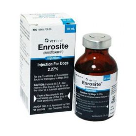 Enrosite (Enrofloxacin) 2.27% Injection for Dogs