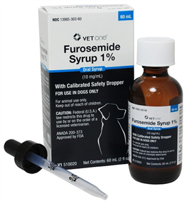 Furosemide Oral Syrup 1% for Dogs 60ml