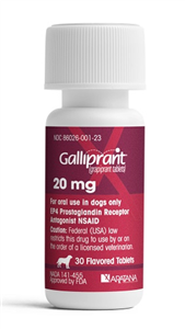 Galliprant (Grapiprant) Flavored Tablets for Dogs 30ct