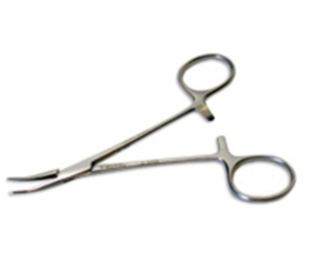 Halsted Mosquito Hemostatic Forceps Curved 5.0"