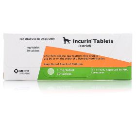 Incurin Tablets (Estriol) for Dogs 1mg 30ct