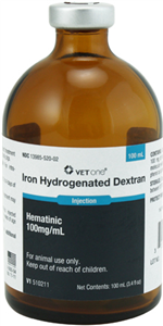 Iron Hydrogenated Dextran Injection 100ml