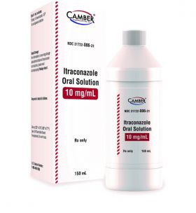 Itraconazole Oral Solution 10mg/ml 150ml