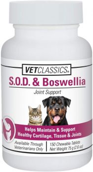 S.O.D. and Boswellia Joint Support for Dogs and Cats