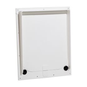 Magnador Two-Way Pet Door White with Heavy Duty Magnets