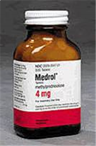 Medrol (Methylprednisolone) Tablets 4mg 500ct
