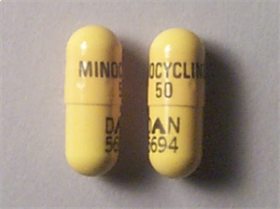 Minocycline Caps 50mg 100ct