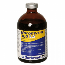 Noromycin 300 LA Antibiotic 100 mL