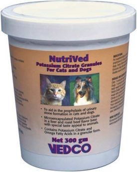 NutriVed Potassium Citrate Granules for Cats and Dogs 300gm