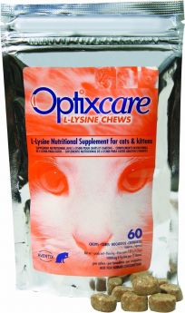 Optixcare L-Lysine Chews 60ct