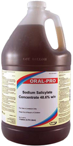 Oral-Pro Sodium Salicylate Concentrate 48.6% w/v Gallon