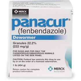 Panacur Dewormer Granules for Dogs 1lb