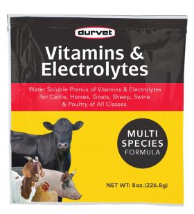 Vitamins and Electrolytes Water Soluble Premix 8oz