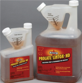 Prolate/Lintox-HD Insecticidal Spray and Backrubber