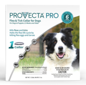 Provecta Pro Flea and Tick Collar for Dogs