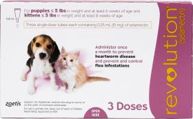 Revolution for Puppies and Kittens Under 5lb 3pk