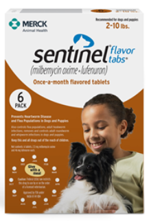 Sentinel Flavor Tabs for Dogs 6ds 10ct