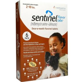 Sentinel Flavor Tabs for Dogs 6ds 10ct