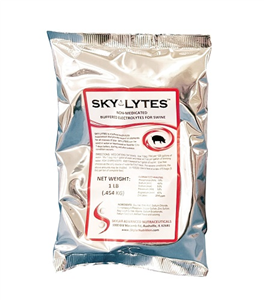 Sky-Lytes Non-Medicated Buffered Electrolyte for Swine 1lb 30ct