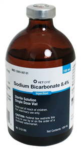 Sodium Bicarbonate 8.4% Injection (Single Dose Vial) 100ml