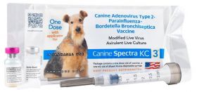 Canine Spectra KC 3 Vaccine Single Dose 25ct