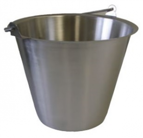 Stainless Steel All-Purpose Bucket with Handle 13 Quart