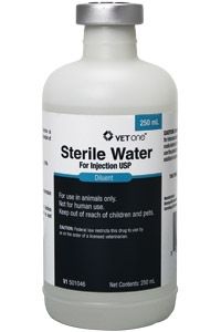Sterile Water for Injection Diluent